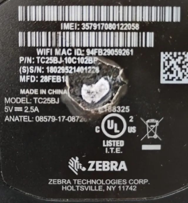 Coletor de Dados Zebra TC25BJ - Foto 2