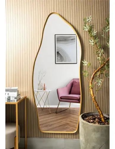 Espelho orgânico com moldura  - Foto 2