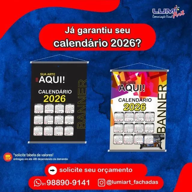 Calendario personalizado (banner )