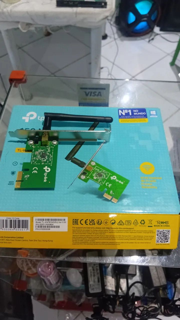 Placa de Rede PCI wifi TP-Link TL-WN781ND