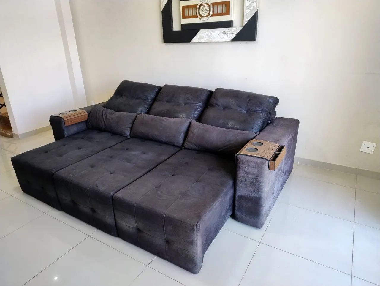 Sofá retrat, auto padrão  - Foto 2