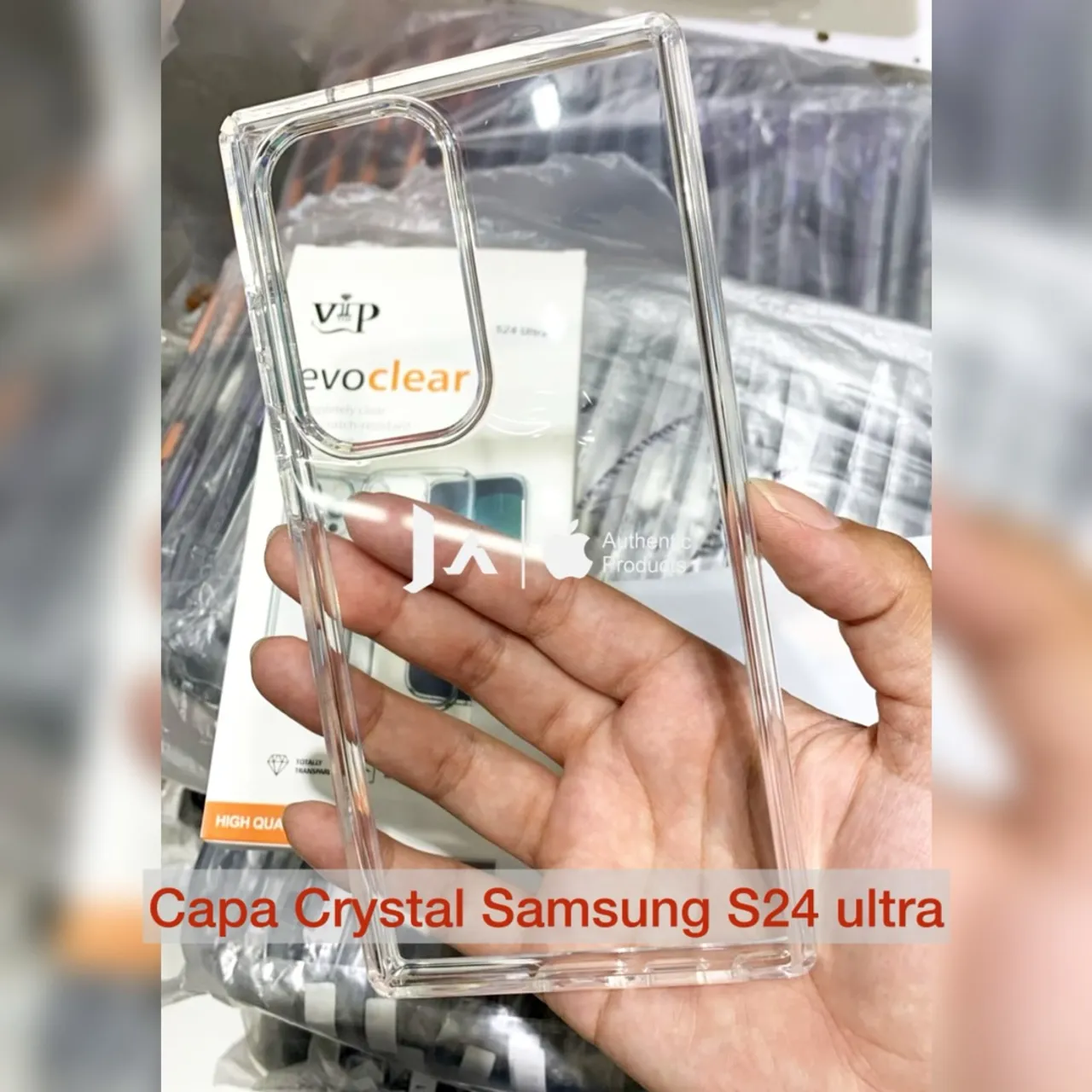 Capa Crystal Samsung S24 Ultra