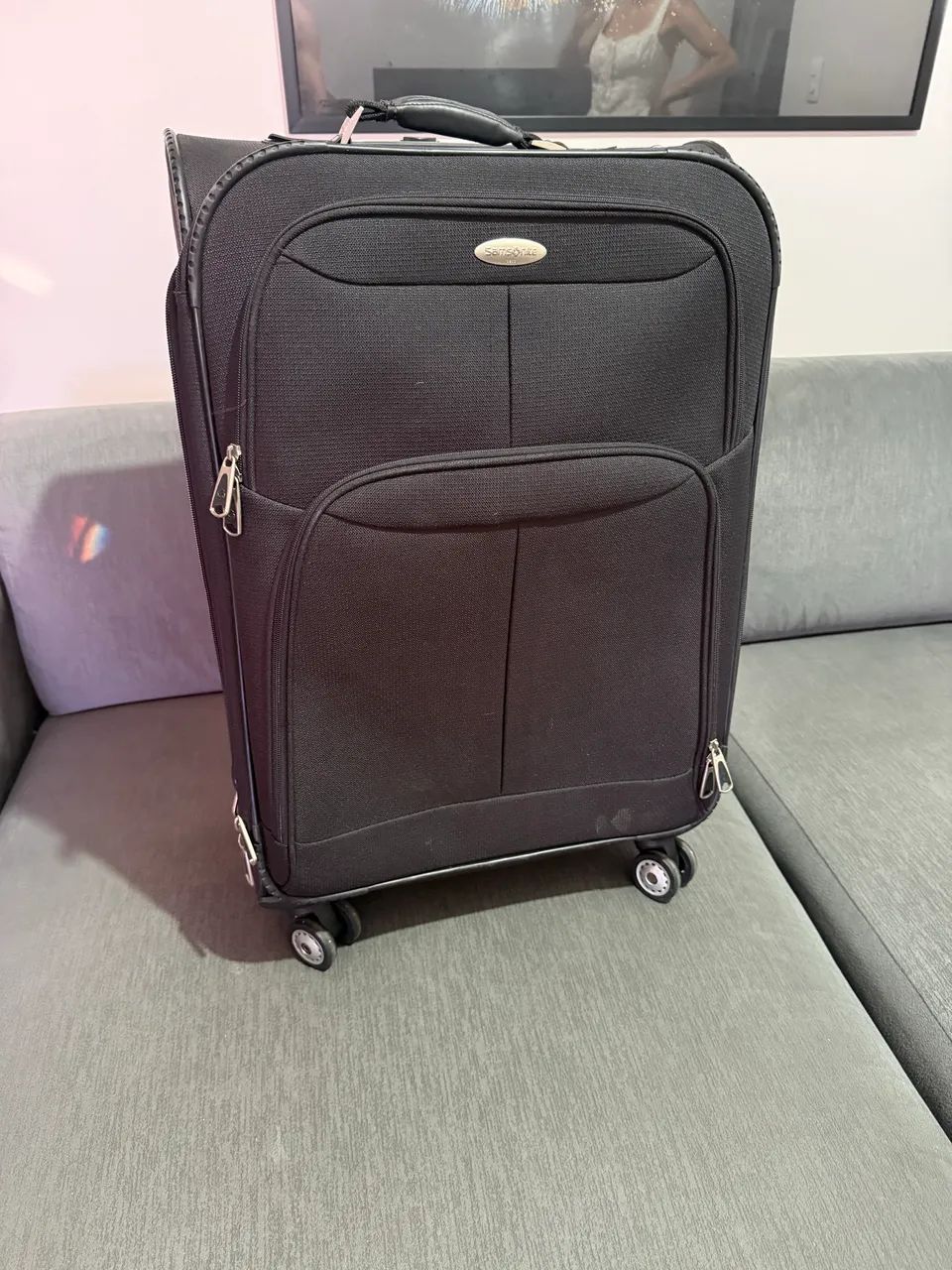 Mala SAMSONITE Grande - Original, Espaçosa e Resistente