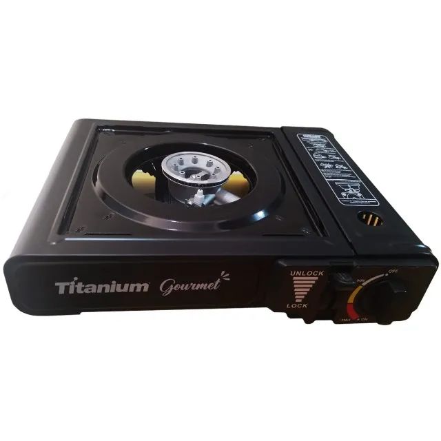 Fogão Camping Portátil Gourmet Titanium - Foto 2