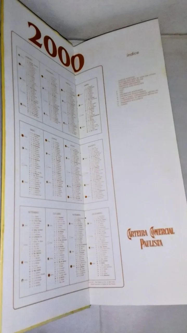 Agenda comercial Paulista 2000 - Foto 5