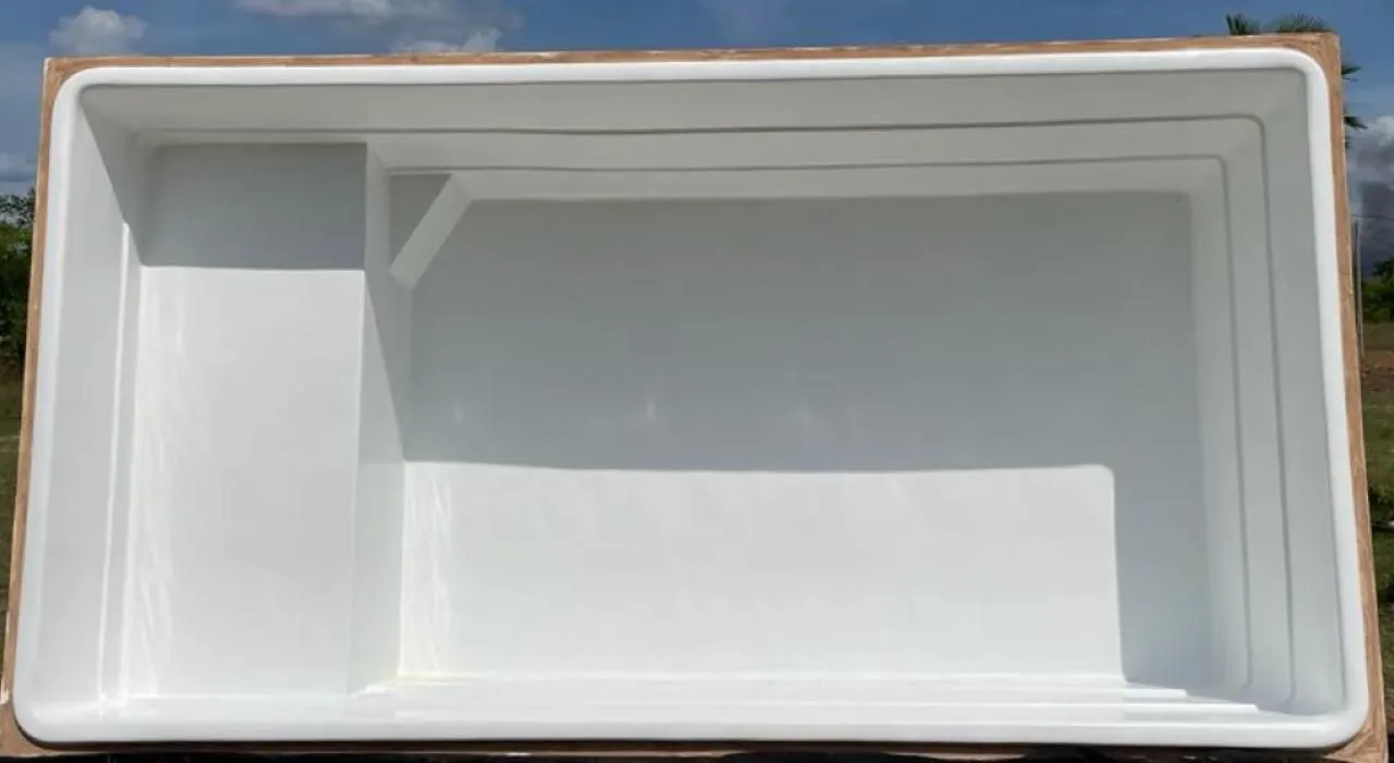Piscina 3 metros branca com hidromassagem (Kit Filtrante)