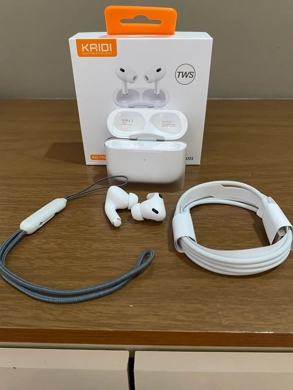 Fone de ouvido Kaidi Bluetooth TWS - Foto 4