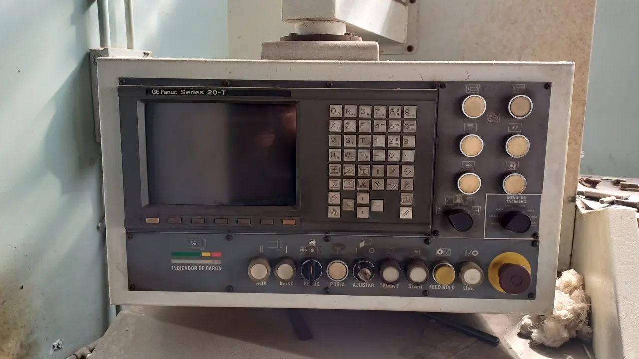 Torno CNC ROMI Multiplic 30D - GE Fanuc 20-T troca por carro 85 K meia nota ou 95K cheia - Foto 2