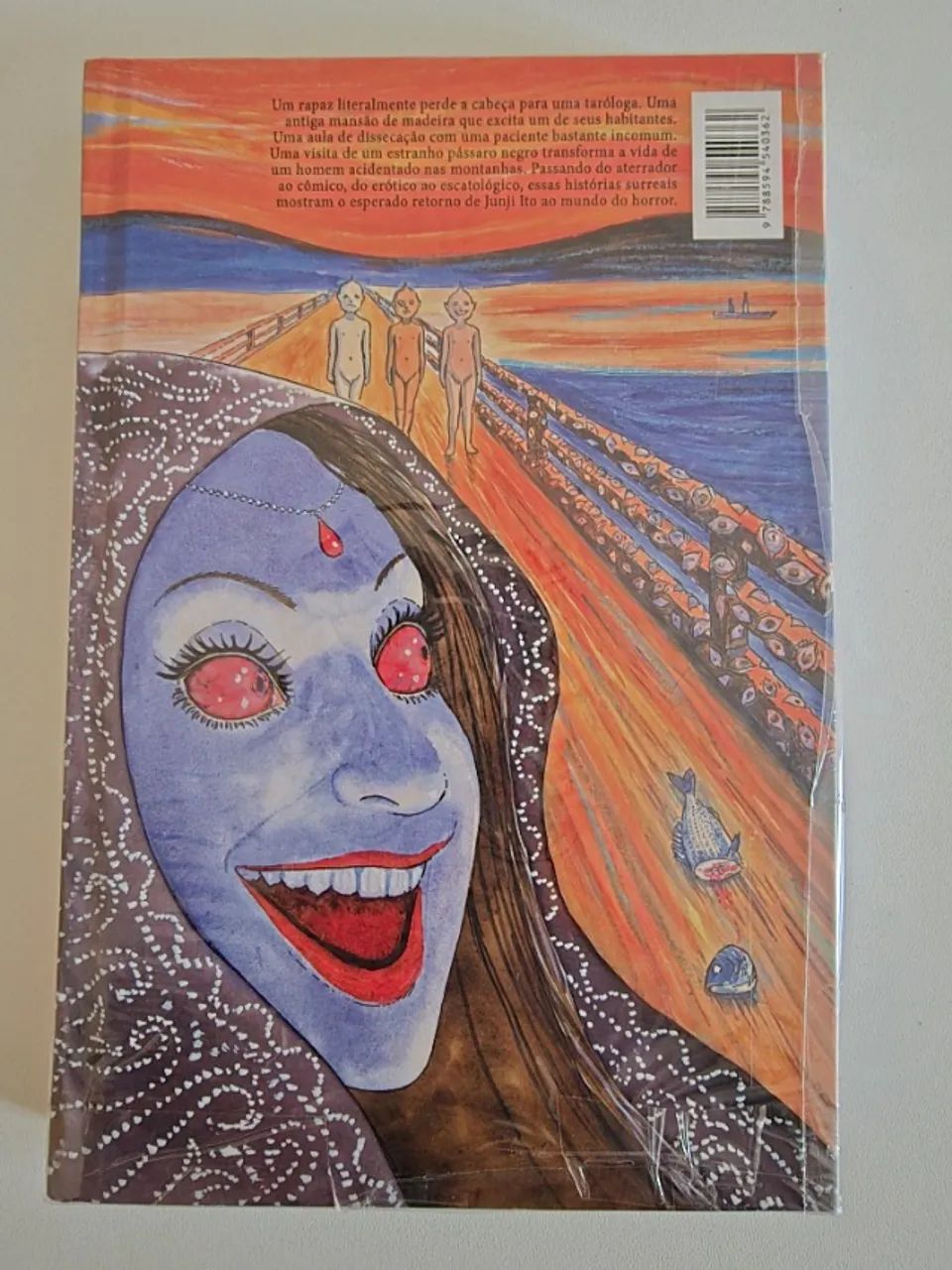 Mangá Fragmentos do Terror, Junji Ito (edição Dark Side) - Foto 2