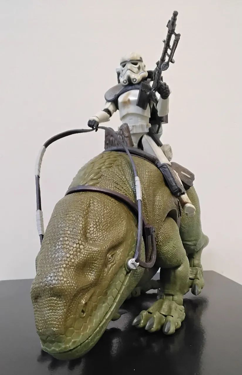 Boneco Star Wars Black Series 6 '  Stormtrooper & Dewback Original Hasbro - Foto 2