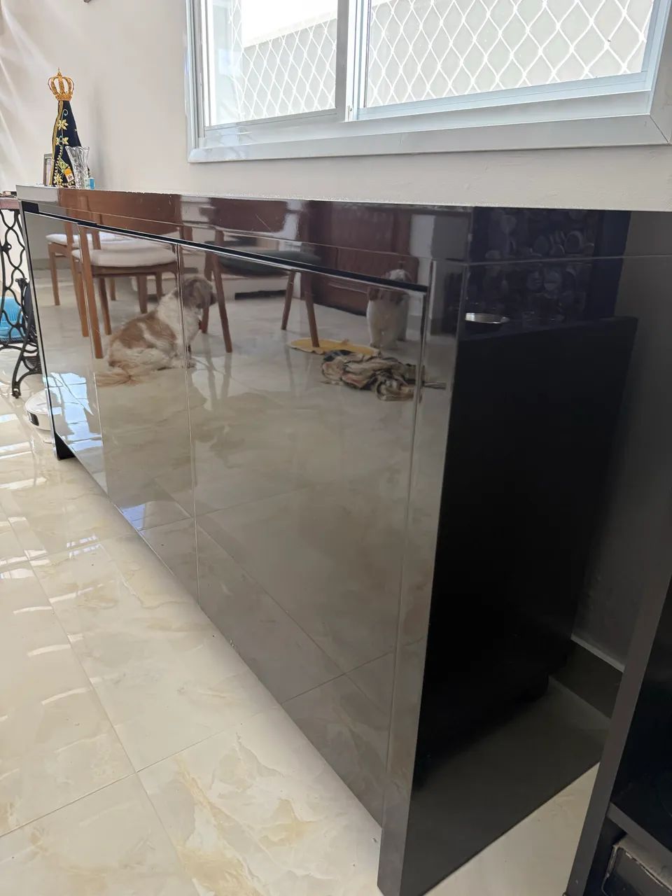 Buffet em laca black64595874172035124