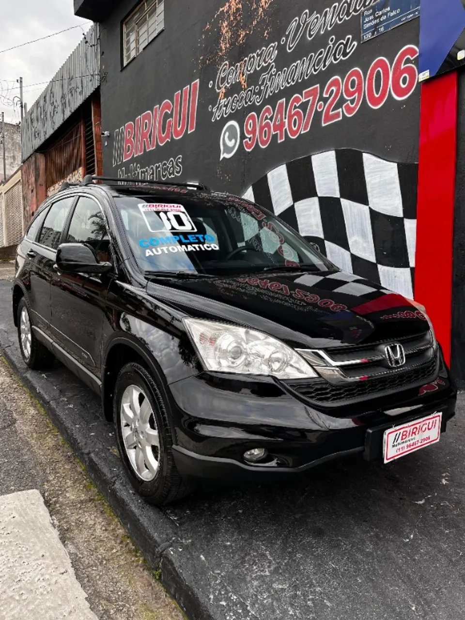 Honda CR-V 2.0 LX Banco De Couro 2010 Automática Laudo Cautelar 100% Aprovado