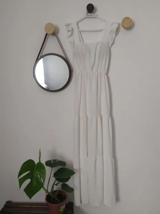 Vestido branco, ideal pra pre wedding - Foto 3