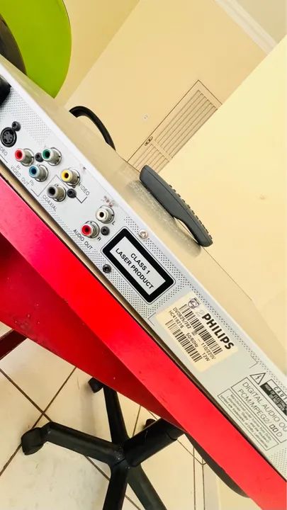 Dvd/philips/residencial/funcionando/reliquia/antiguidade/controle remoto - Foto 3