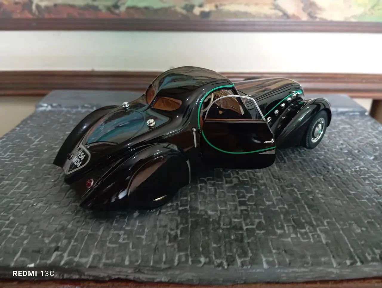 Rara Miniatura Peugeot 302 Darl'Mat Coupé - NOREV - escala 1/18 - Foto 4