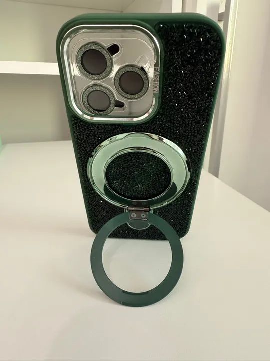 Capa + película cerâmica iPhone 16 pro  - Foto 4