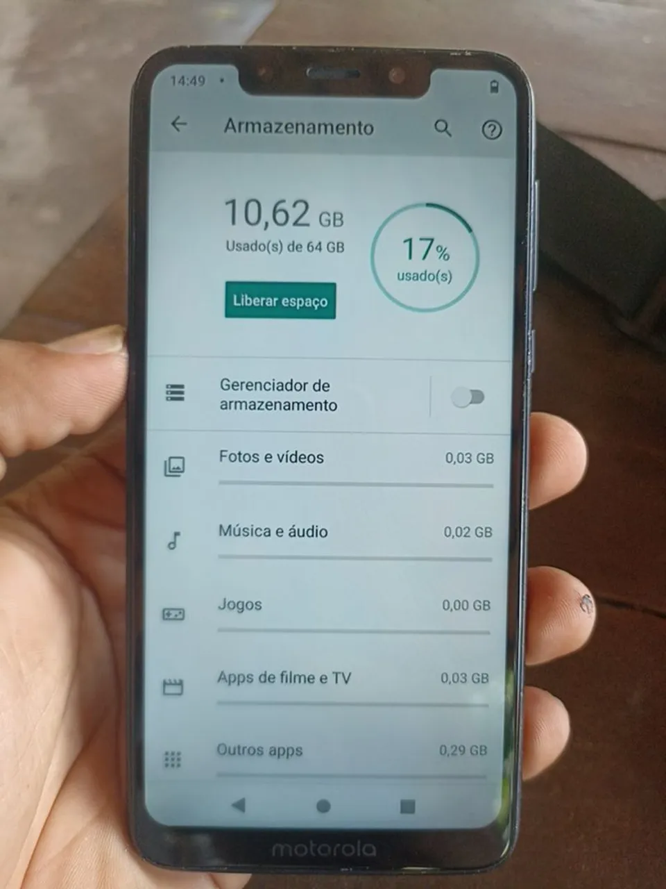Motorola one 64GB