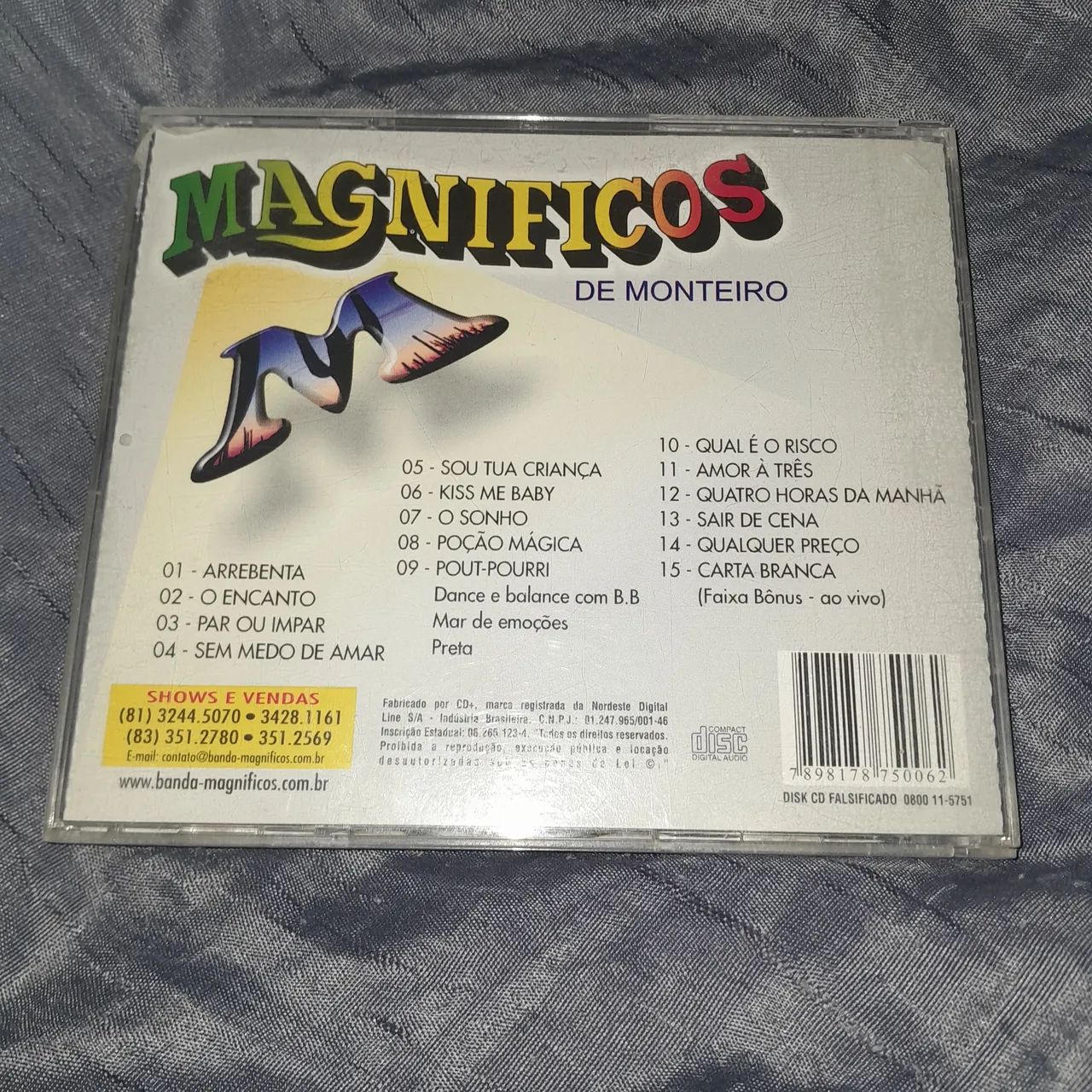 2 cds banda Magníficos  - Foto 4