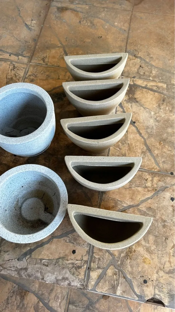 Vasos de cerâmica para plantas