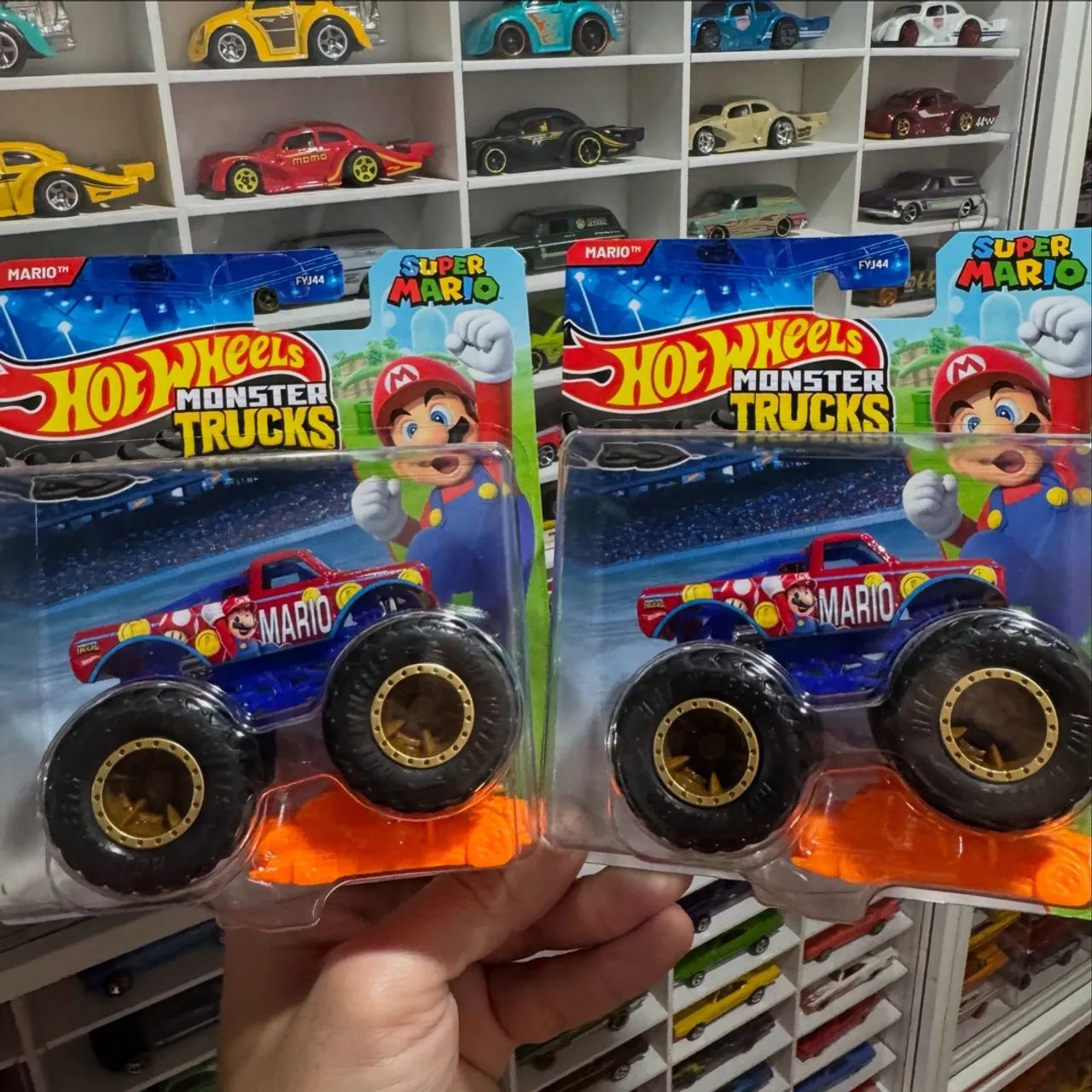 Hot Wheels Monster Trucks Super Mario - Colecionável