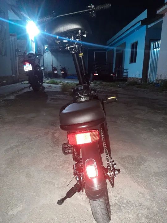 Bike Elétrica Dobrável - Nova