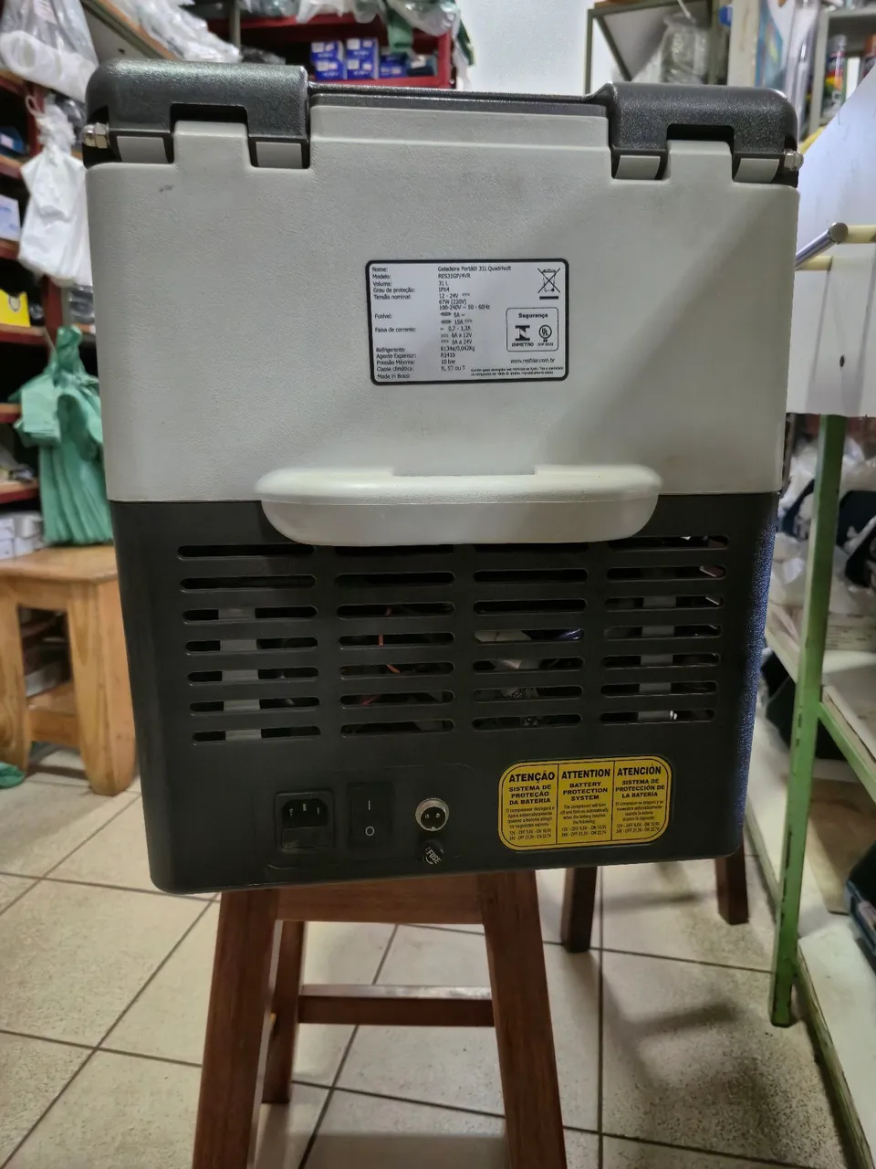 Geladeira Portátil 31L Quadrivolt