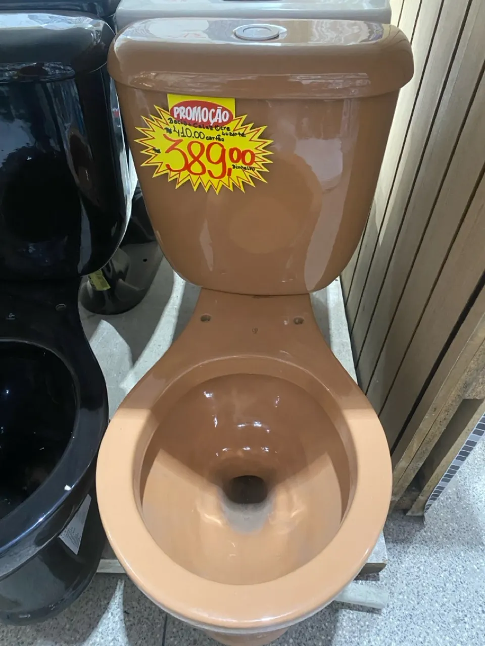 Vaso acoplado ocre - Luzarte