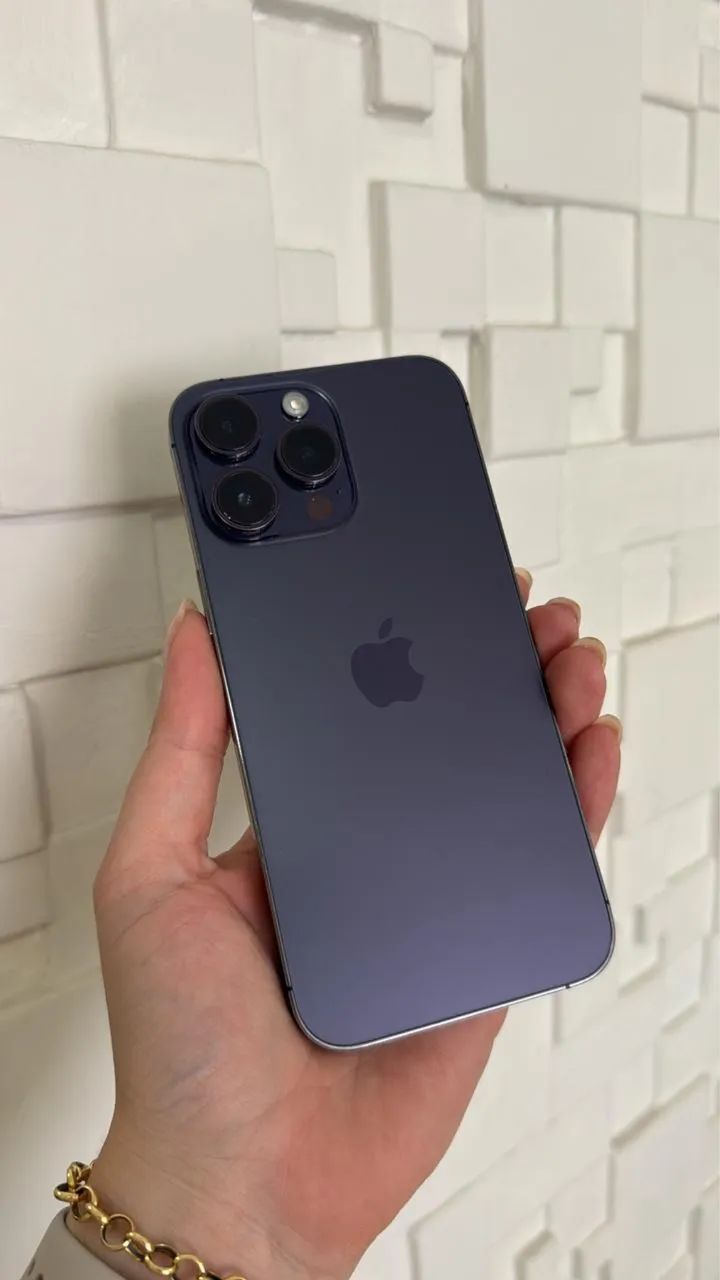 iPhone 14 Pro Max 256gb Purple | Seminovo - Celulares e
