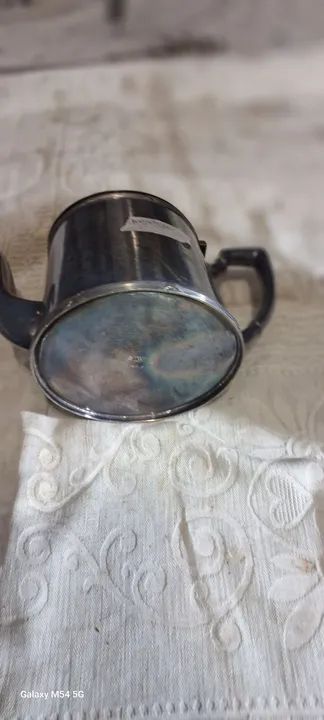 Chaleira em plata antiguidade  - Foto 4