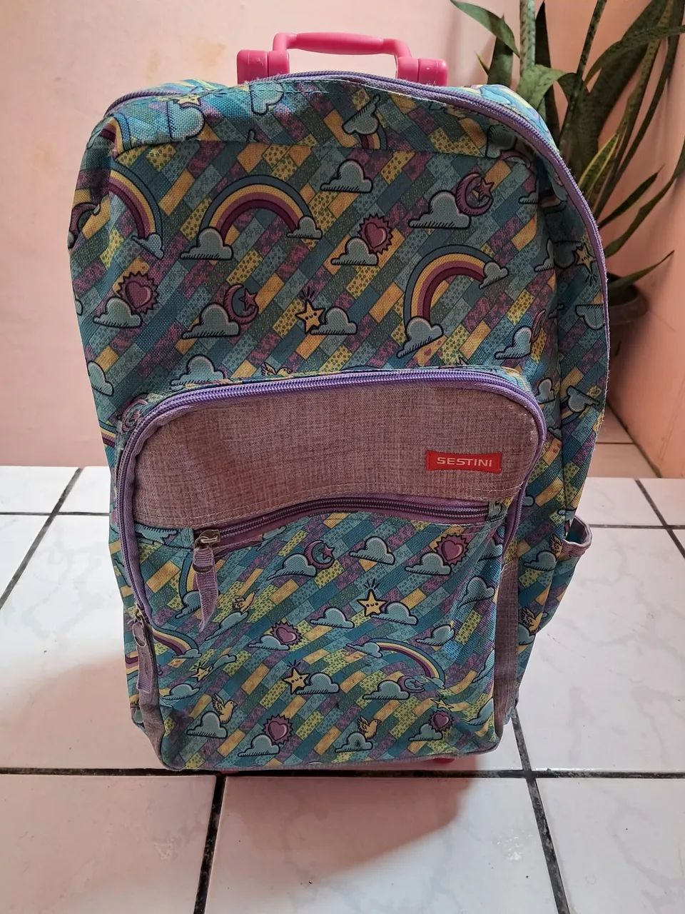 Mochila de rodinhas 