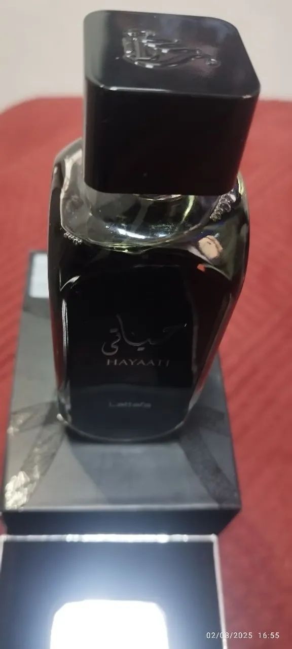 Perfume Hayaati Black Lattafa - Eau de Parfum 100ml - Foto 3