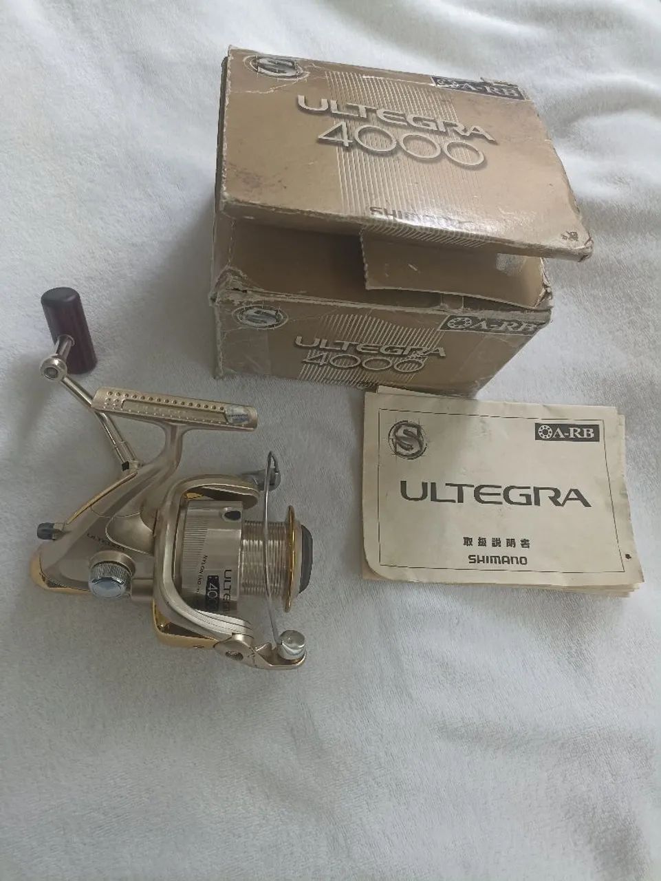 Molinete Shimano Ultegra 4000 Japão Novo na caixa- Pesca Esportiva