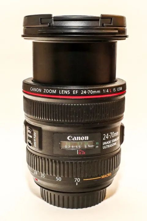 Lente Canon 24-70 F4 IS - LEIA DESCRIÇÃO!