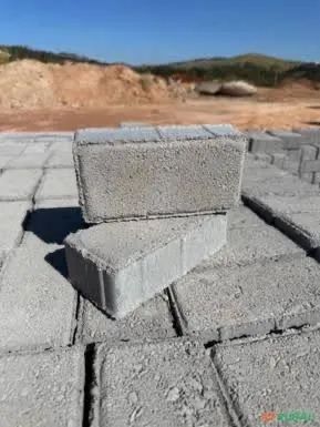 Blocos de concreto paver manilhas poste  - Foto 3