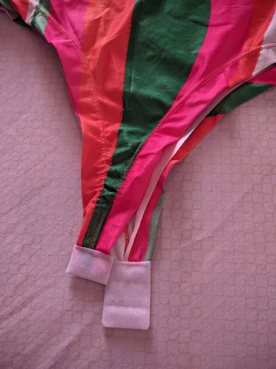 Blusa listrada colorida - Foto 3