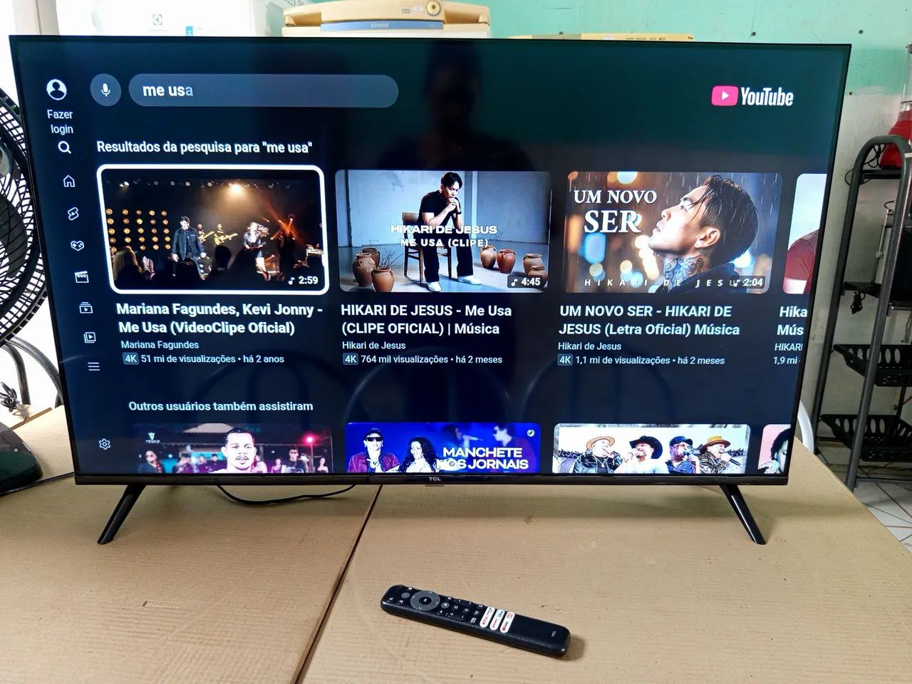 Tv smart TCL 43 polegadas semi nova.  - Foto 3