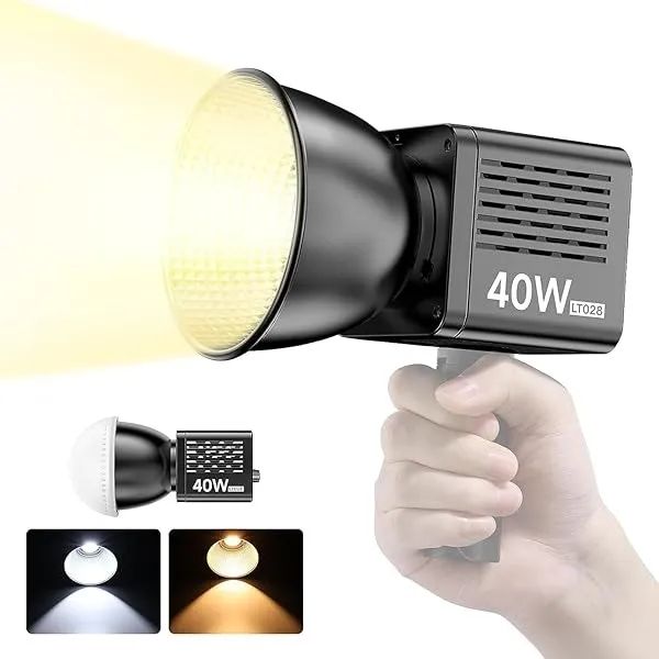 LED COB Ulanzi LT028 40w Bateria Interna Bi-color Video Pro