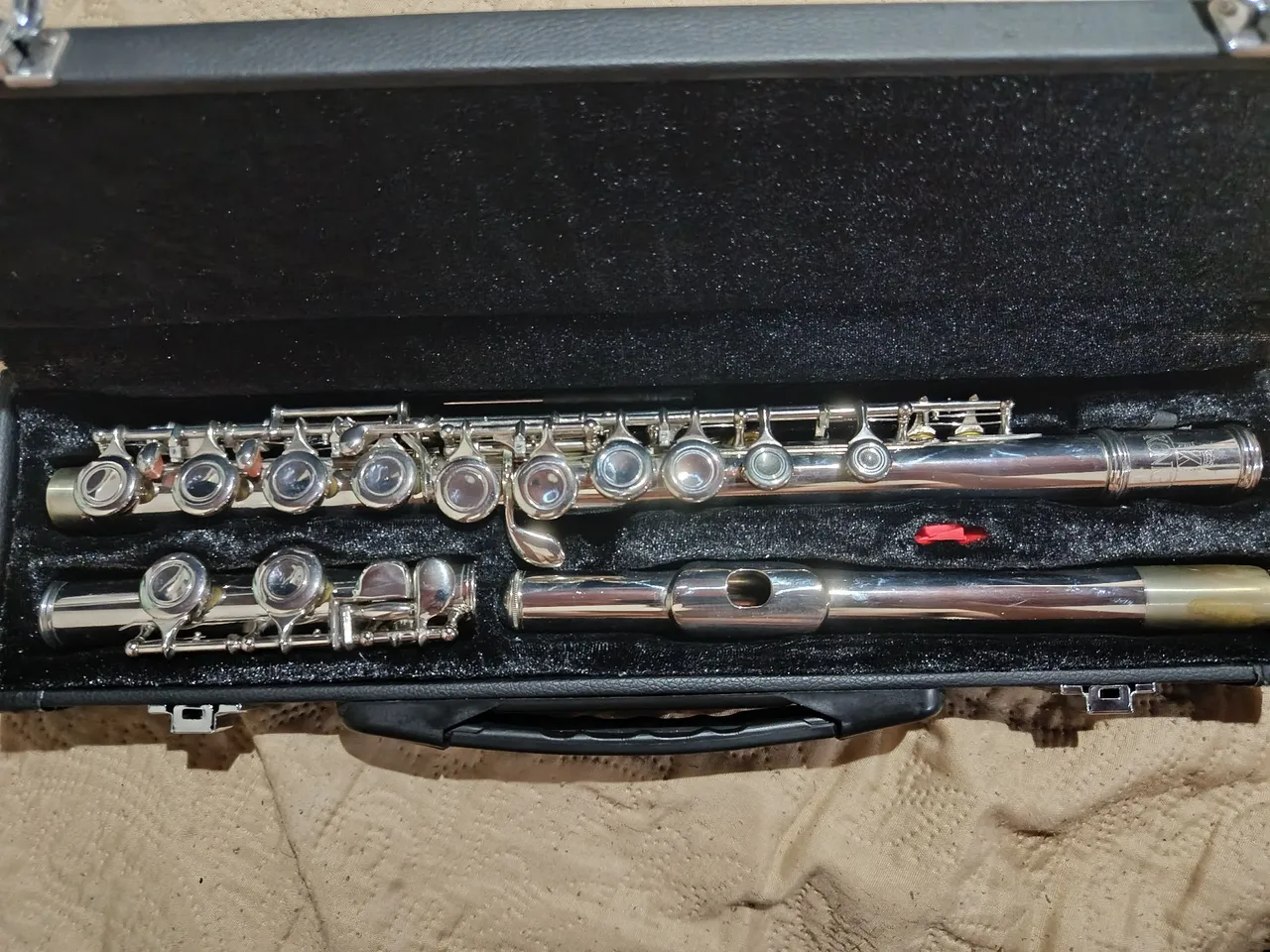Flauta Transversal com Estojo Konig