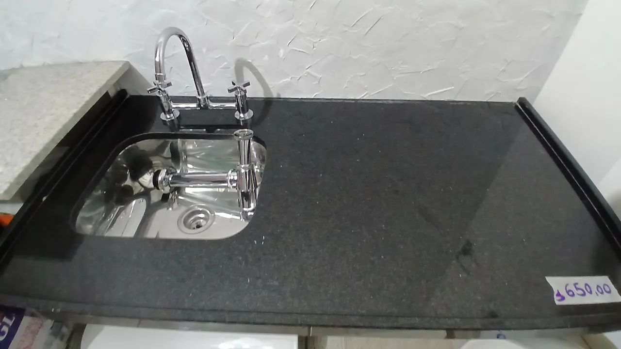 Pia em granito São Gabriel completa  - Foto 4