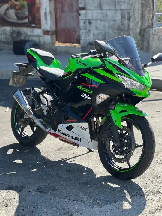 Kawasaki Ninja 400 krt 2021 ipva pago 