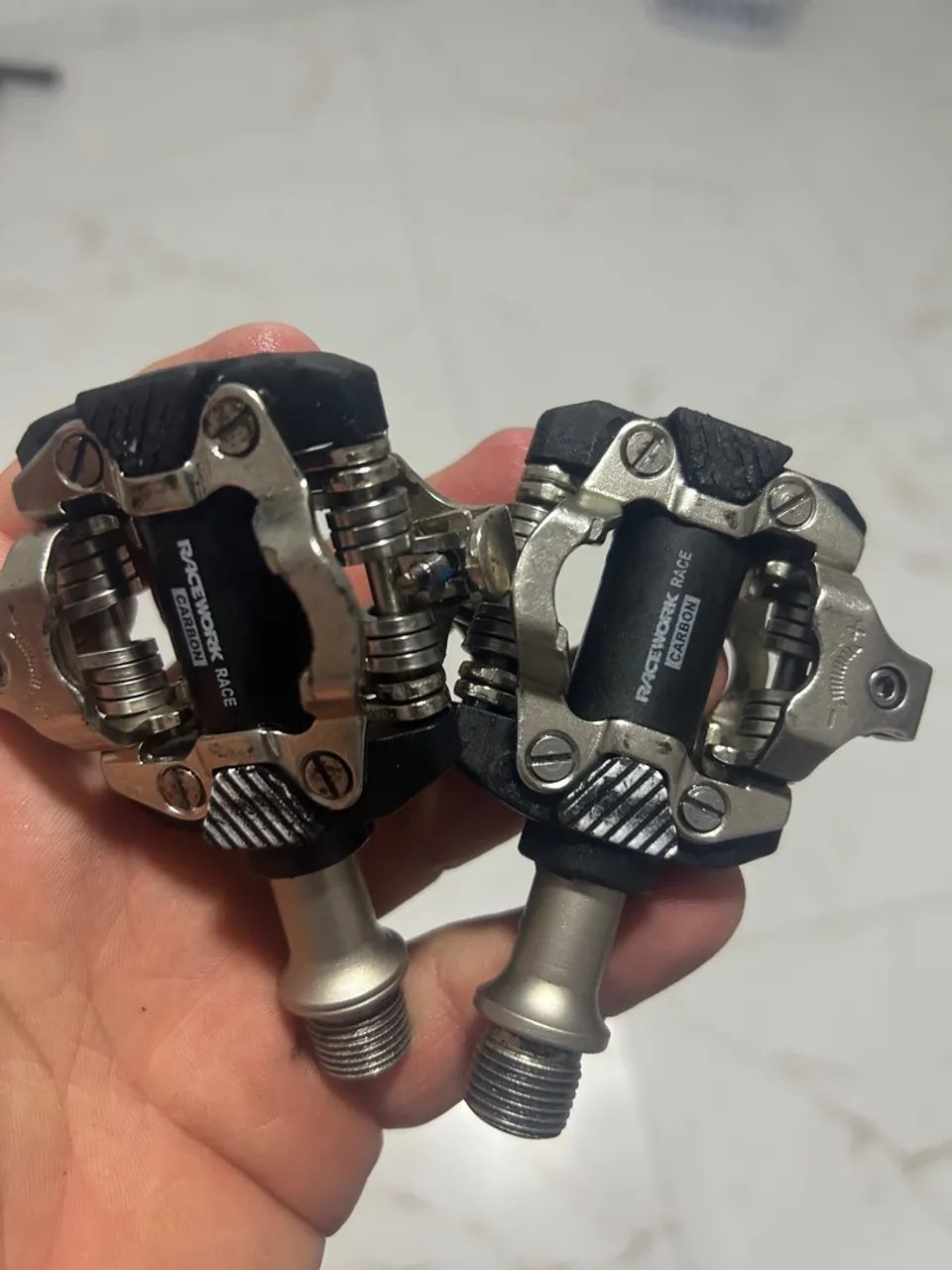 Pedal de clip Racework Carbon - Foto 5