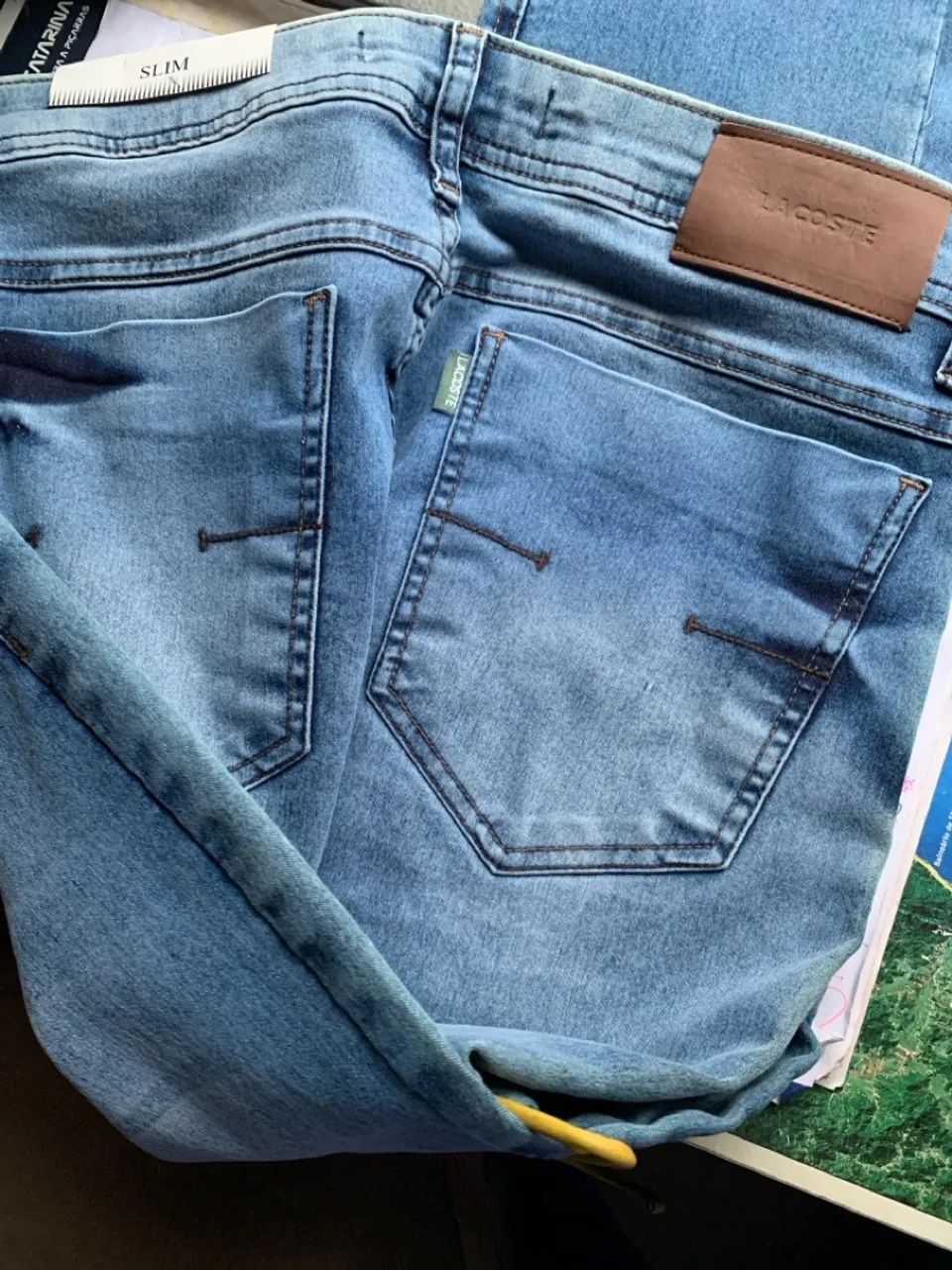 Calça jeans LACOSTE  - Foto 4