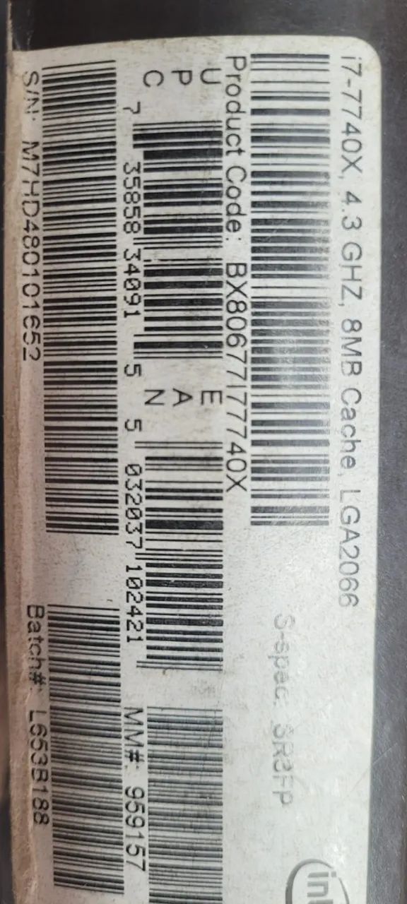 PROCESSADOR CORE i7 7740X NOVO - Foto 3