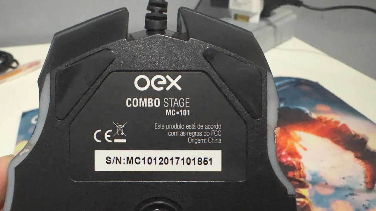 Mouse Gamer OEX com Iluminação RGB - Foto 2