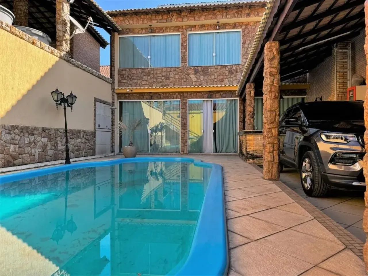 Casa com piscina à venda, 104 m² por R$ 450.000 - Carmari - Nova Iguaçu/RJ