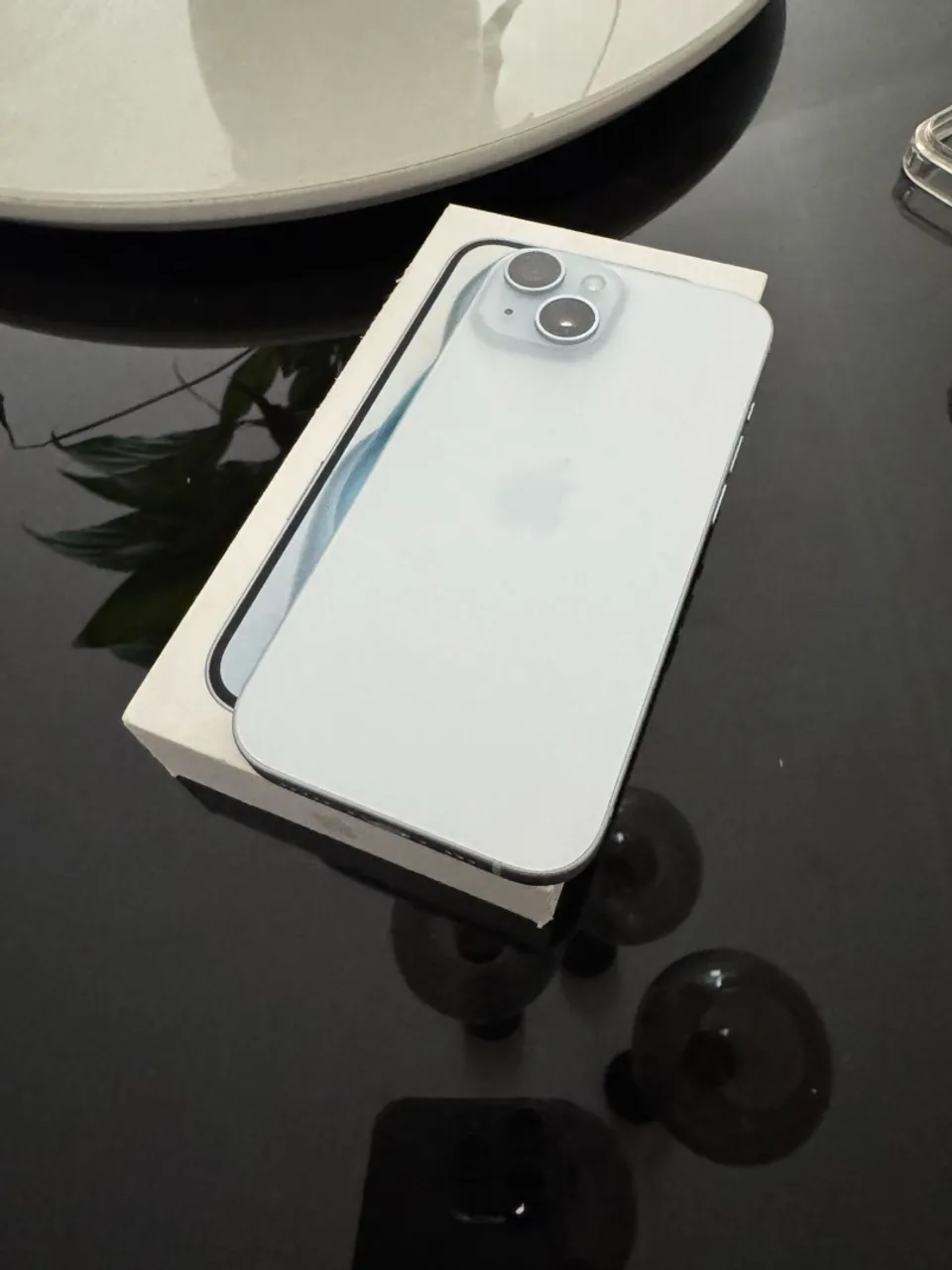 iPhone 15 128 gb blue chip físico