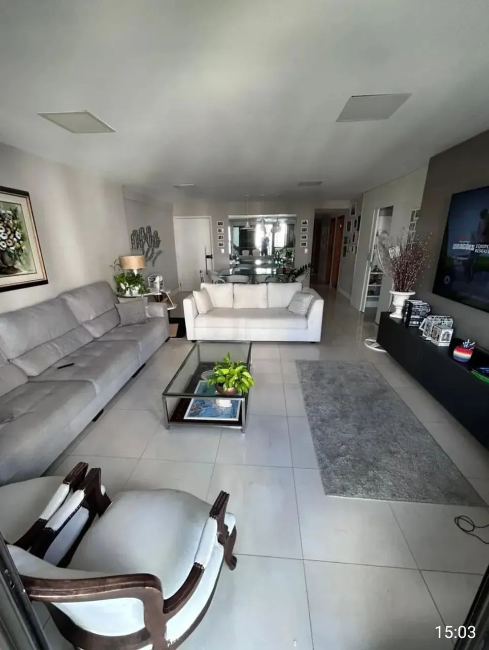 Aluguel Belíssimo Apt 140m² Mobiliado e Projet, 4 qts 3 Sui 2Vgs, Lazer Comp em Boa Viagem - Foto 2