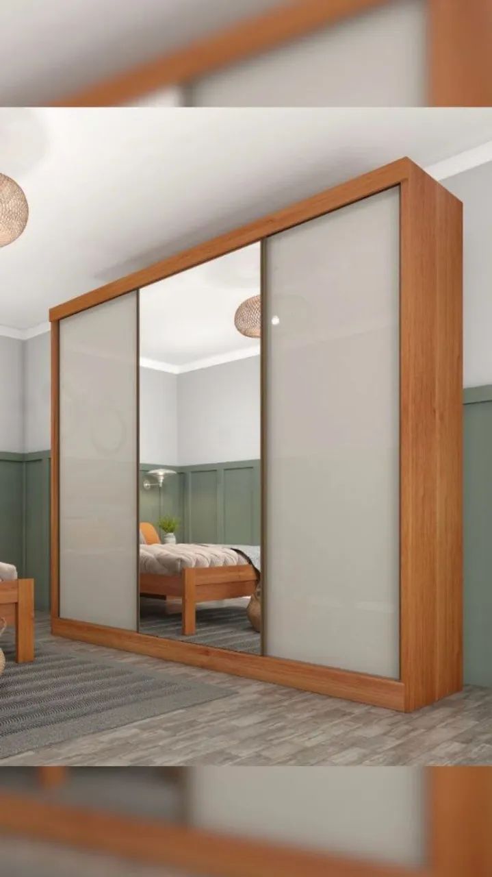 Guarda-Roupa casal 2.40 em MDF e MDP  super espaçoso 