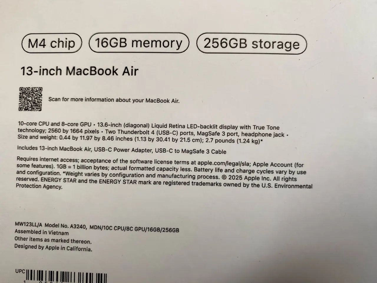 MacBook Air M4 Lacrado ( oportunidade única ) - Foto 2