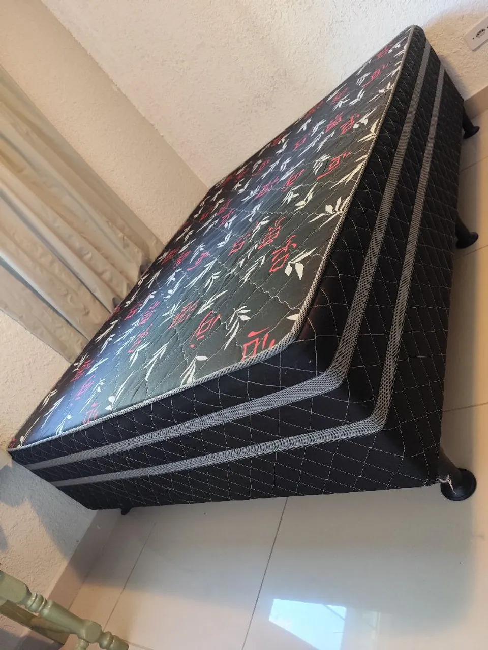 Cama Box Casal Estampada